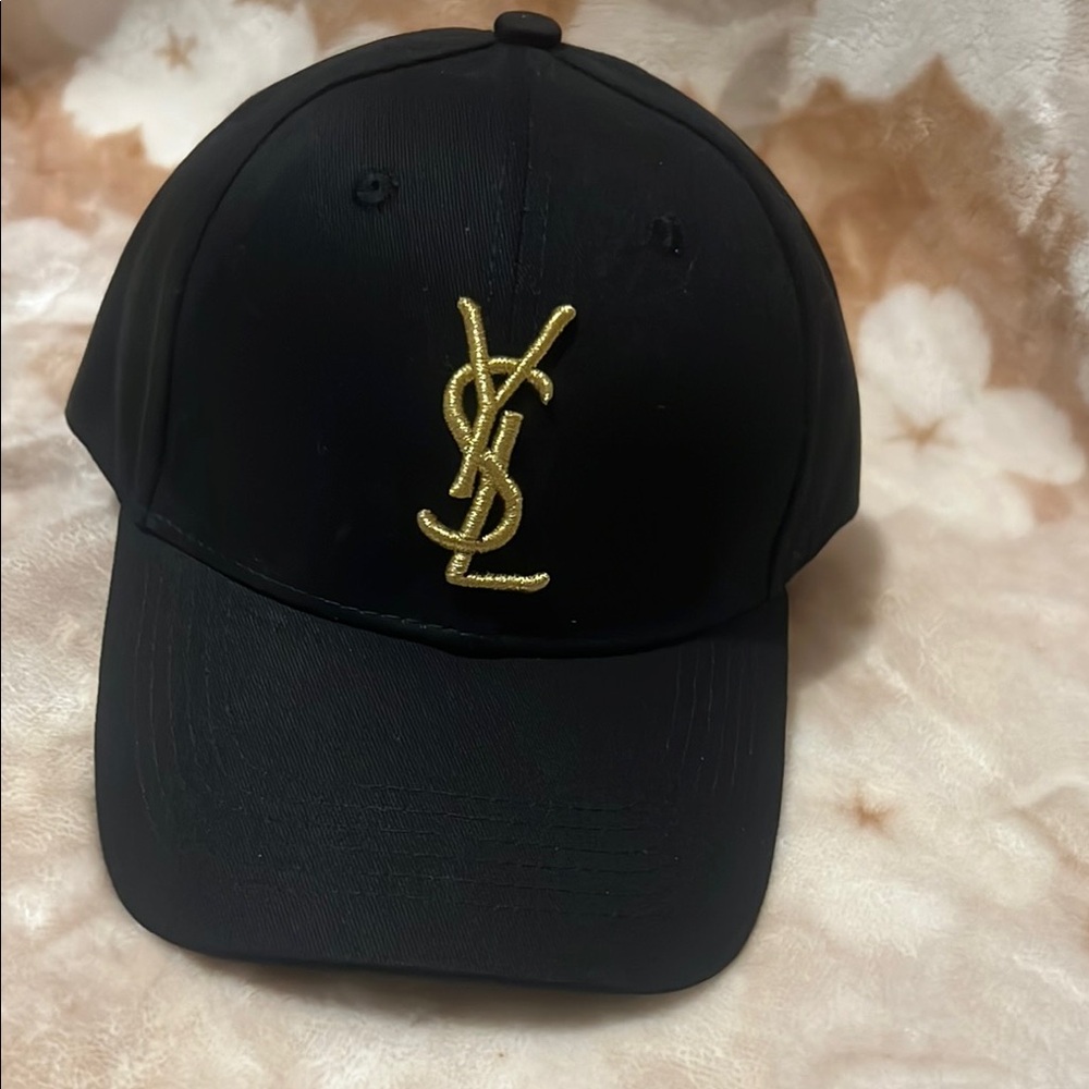 Black and Gold Cap